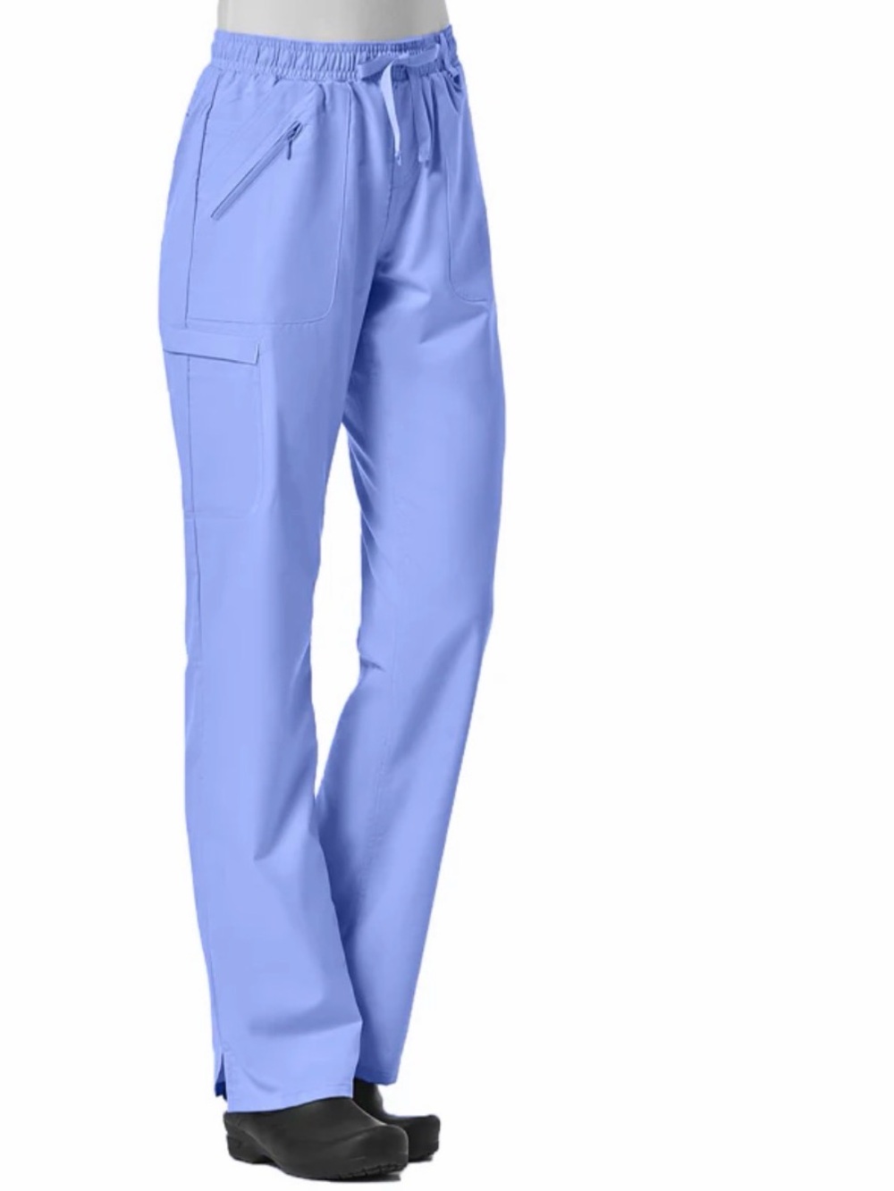Maevn EON Pocket Cargo Scrub Pants- Cecil Blue
